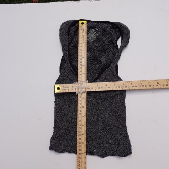 Free People Intimately Love Letter Sweetheart Cami Black size XS S NWOT - Picture 5 of 8